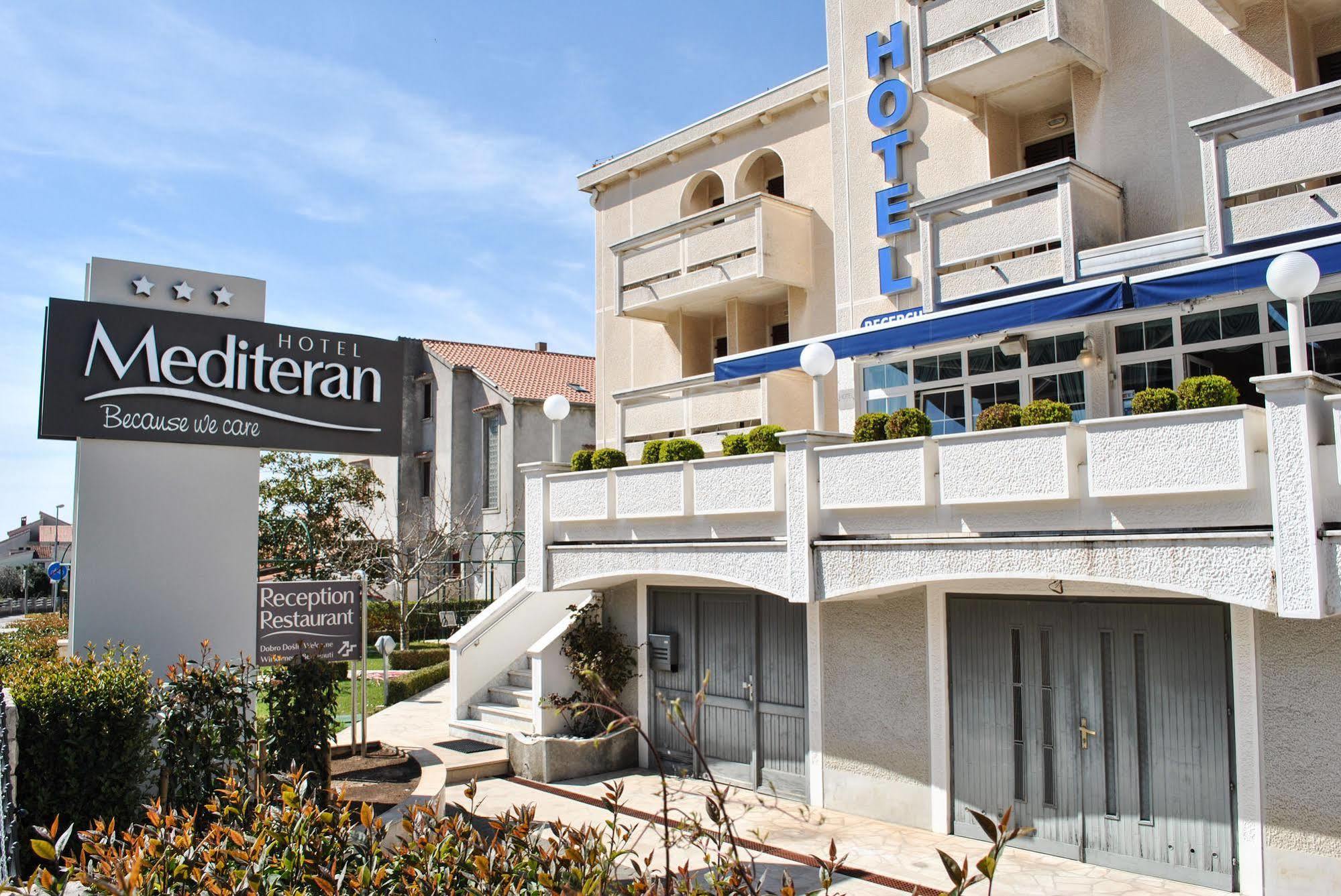 Hotel Mediteran Задар Екстериор снимка